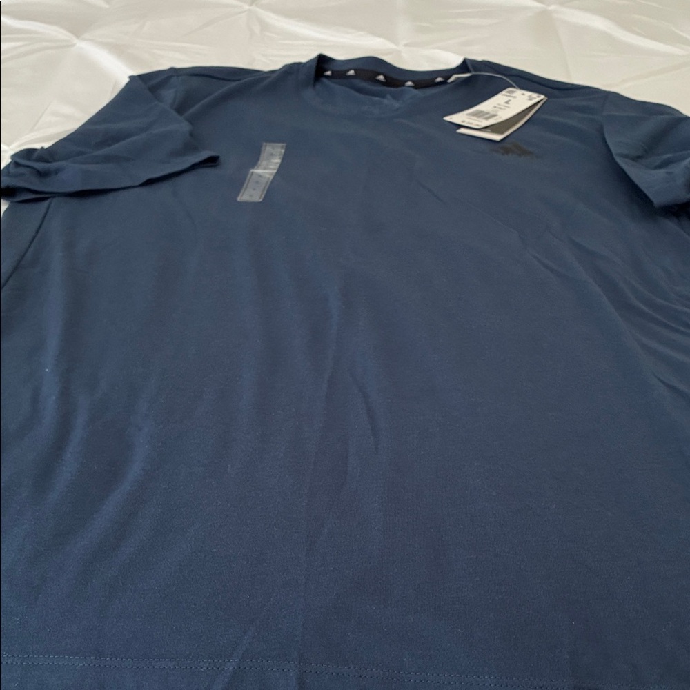 adidas Navy Short Sleeve Tee